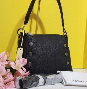 Hammitt Black Pebbled Leather MD Bryant